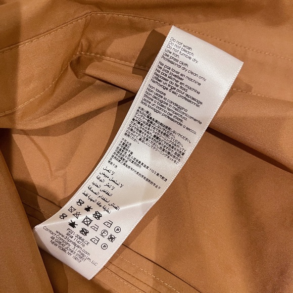 3.1 PHILLIP LIM Bra-Detail Oversized Poplin Shirt US4 - Picture 12 of 13